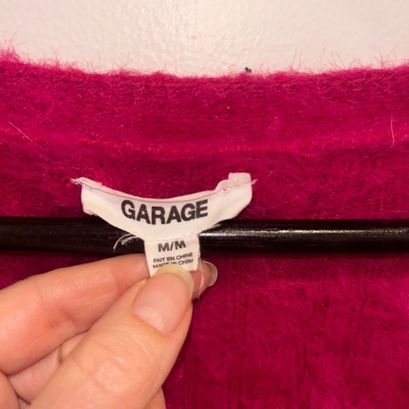 Fuzzy Pink Cardigan - Picture 3 of 3